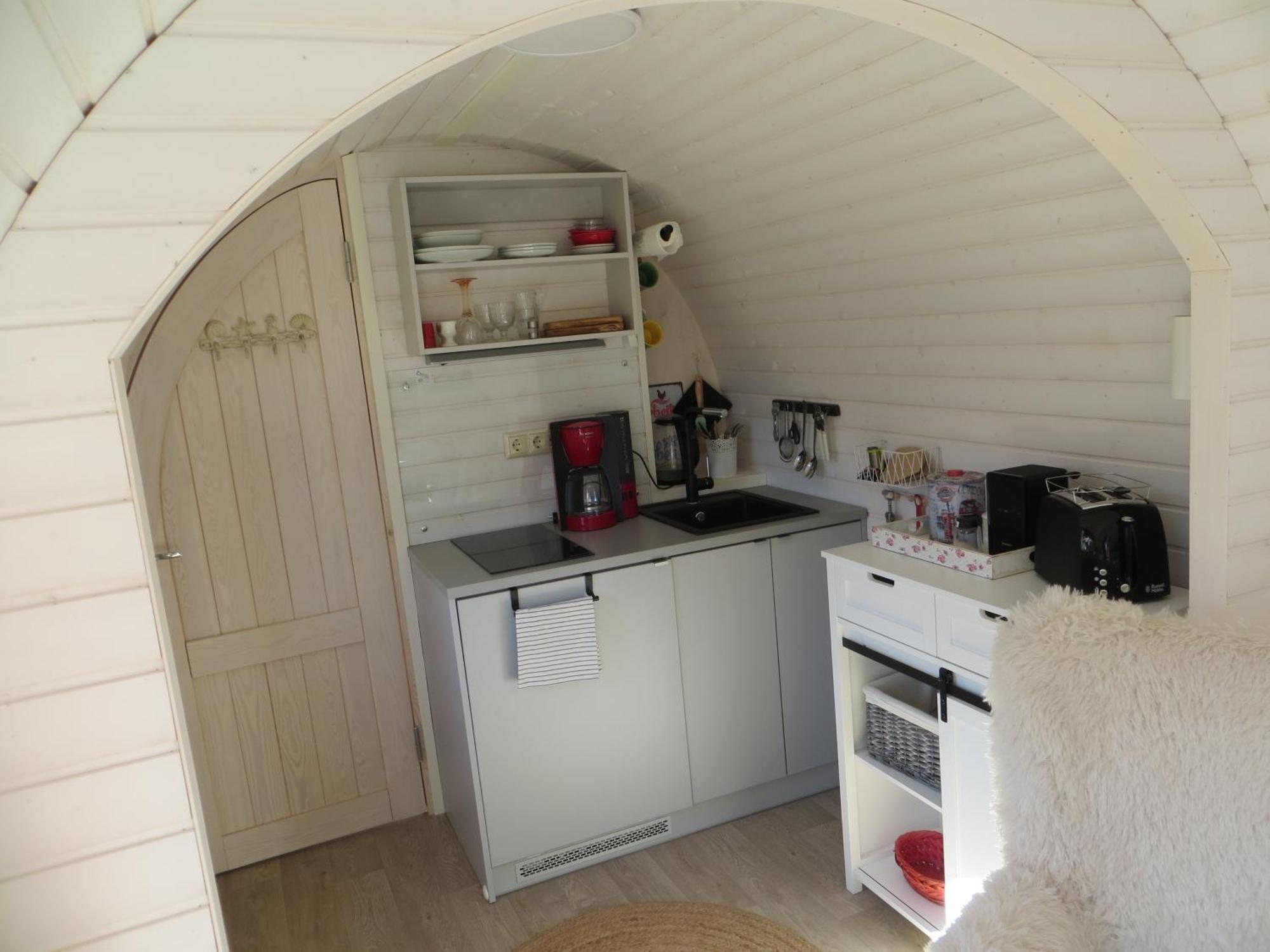 Bettis - Uebernachten Im Iglu-Tinyhaus Tostedt  Bagian luar foto